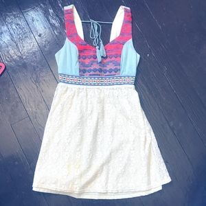 Aztec Lace Dress